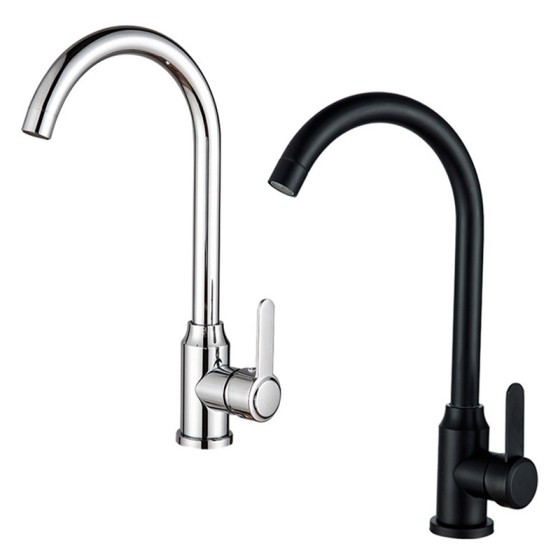S32 chrome and black sink mixer from china